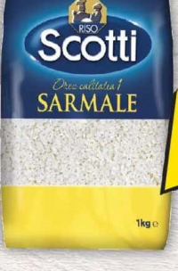 Riso Scotti Orez Bun pentru Sarmale 1kg