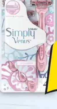 Gillette Venus Simply Aparat de ras, 4 buc.