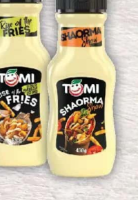 Tomi Sos usturoi & parmezan/shaorma 430g