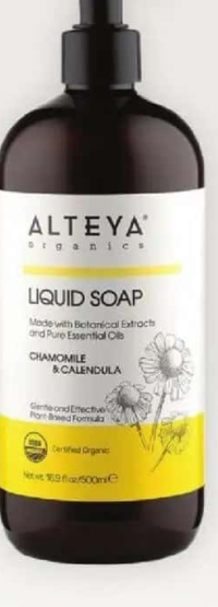 ALTEYA Săpun lichid bio, cu mușețel și gălbenele, 500 ml