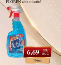FLOREN soluție de curățat geamuri 750ml