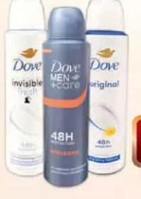 DOVE deo spray 150ml
