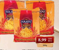 HAJDU paste făinoase fără ou diverse sortimente 800g