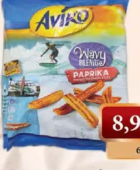 AVIKO Wavy Blends Paprika cartofi pai 600g