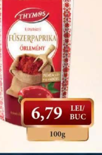 THYMOS boia de ardei dulce cal. I 100g