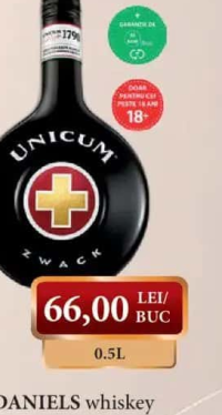 UNICUM 40% alc. 0.5L