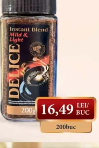 DELICE cafea instant 200g