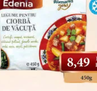 EDENIA amestec legume pentru ciorbă de văcuță 450g