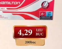 HAMILTON Red hârtie țigarete 200buc