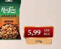 NUTLINE arahide aromate, la cuptor 135g