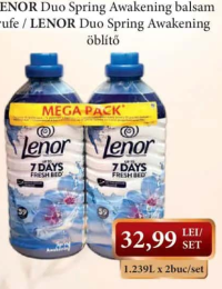 LENOR Duo Spring Awakening balsam rufe 2buc/set 1.239L x 2buc/set