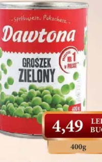 DAWTONA mazăre 400g