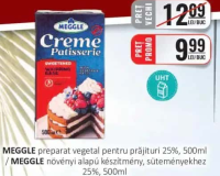 MEGGLE preparat vegetal pentru prăjituri 25%, 500ml