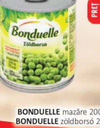 BONDUELLE mazăre 200g