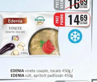 EDENIA vinete coapte, tocate 450g / EDENIA sült, aprított padlizsán 450g