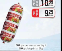 CBA parizer cu curcan 1kg