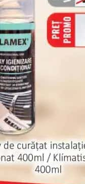 FLAMEX Spray de curățat instalație de aer condiționat 400ml