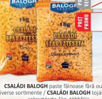 CSALÁDI BALOGH paste făinoase fără ou 1kg