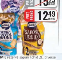 MILMIL rezervă săpun lichid 2L