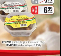 KIVIZSIR jumări de gâscă, de rață 150g