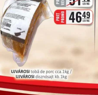 UJVÁROSI tobă de porc cca.1kg