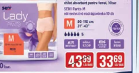 SENI Pants M chilot absorbant pentru femei, 10buc