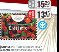 JÉGTRADE mix fructe de pădure 300g / JÉGTRADE erdei gyümölcskeverék 300g