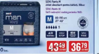 SENI Pants M chilot absorbant pentru bărbați, 10buc