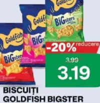 Biscuiți Goldfish Bigster 80g
