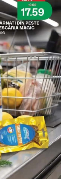 Pescăria Magic Cârnați din Pește 200G