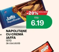 Jaffa Napolitane cu Cremă 187g