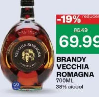 Brandy Vecchia Romagna 700ML