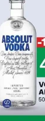 Vodca Absolut 500ML