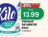 KILO PROSOP DE HÂRTIE 4 straturi