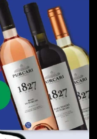 Vin Purcari 1827 750G alb sec, chardonnay/rose sec/roșu rară neagră