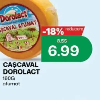Dorolact Cașcaval afumat 160g