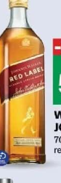 Whisky Johnnie Walker Red Label 700ML