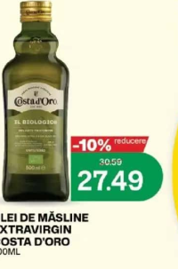 Ulei de măsline extravirgin Costa d'Oro 500ml
