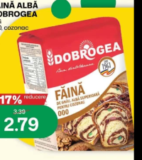 Făină albă Dobrogea 1kg 000 cozonac