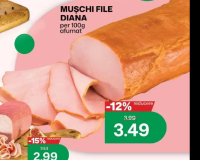 Diana Mușchi File afumat per 100g