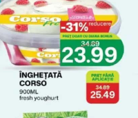 Corso Înghețată fresh yoghurt 900ML