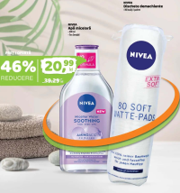 Nivea Set Apă micelară 400ml + Dischete demachiante 80buc