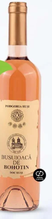 Podgoria Huși Busuioacă de Bohotin Vin Rose 0.75 L
