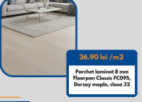 Floorpan Parchet laminat 8 mm Classic FC095, Dorsay maple, clasa 32