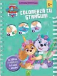 Paw Patrol Carte activități cu străluciri 5+ ani 1 buc.