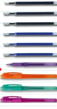 Crelandо Rollere cu radieră / Rezerve rollere 1 set 4/6 buc