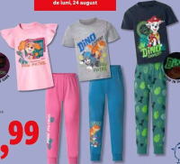 Lupilu Paw Patrol Pijama, mărimi 98-128, 1 set