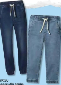 Lupilu Joggers din denim, băieți, 1 per.