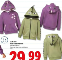 Lupilu Hanorac multicolor, 1 buc.