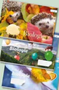 Caiet biologie, 24 file, capsat, 1 buc.